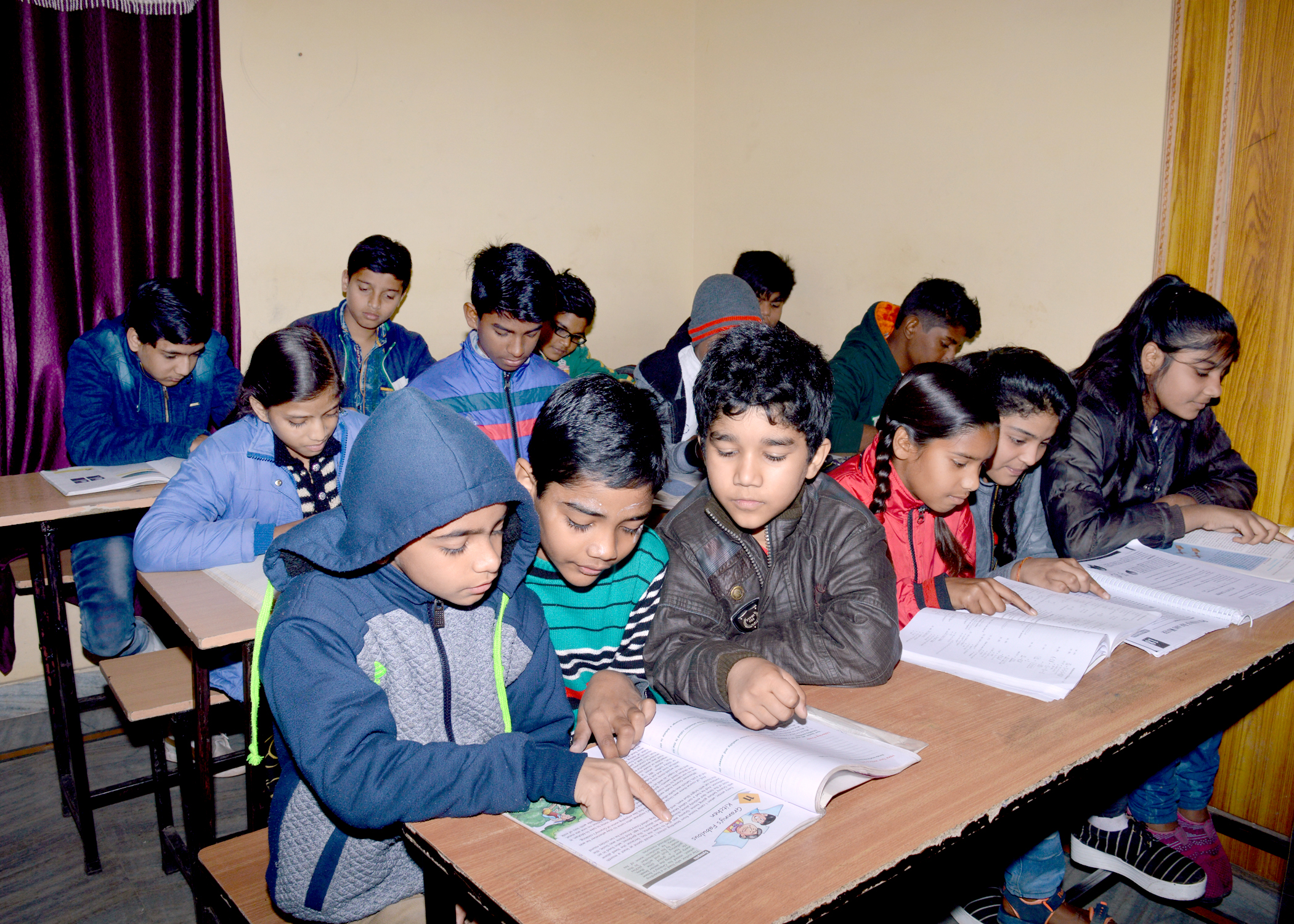 Rankers Academy Indore Commerce Classroom Coaching Session