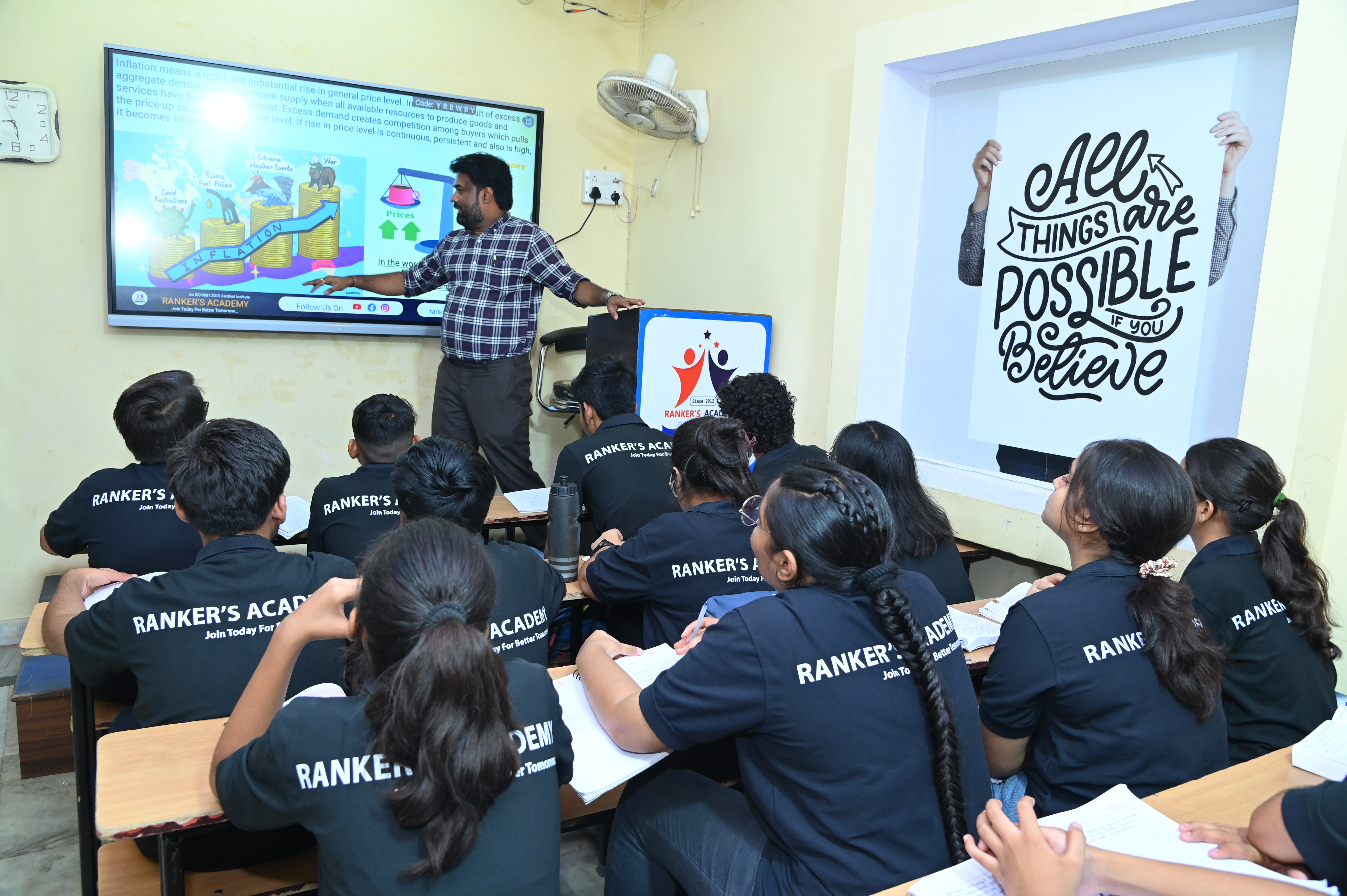 Rankers Academy Best Faculty for Commerce Coaching in Indore